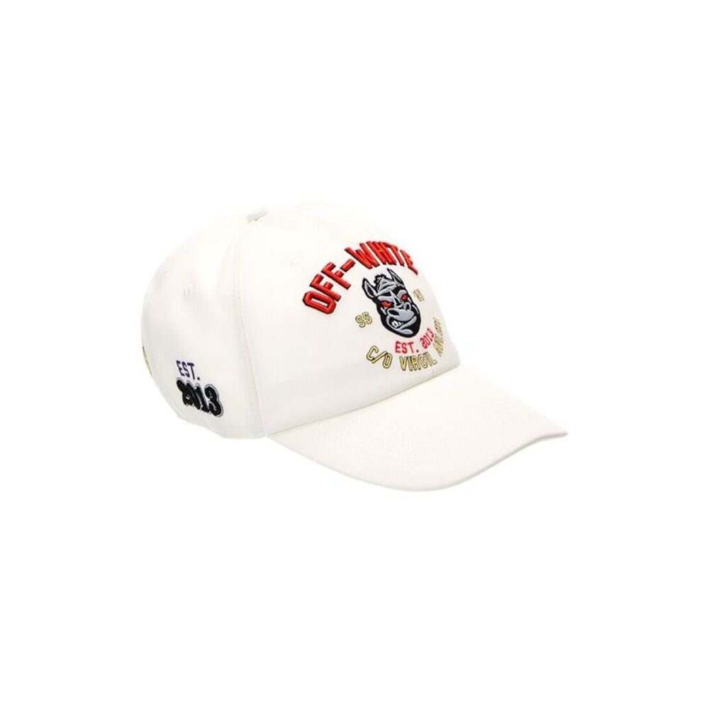 Off-White™ Rhyno Varsity Baseball Cap, White